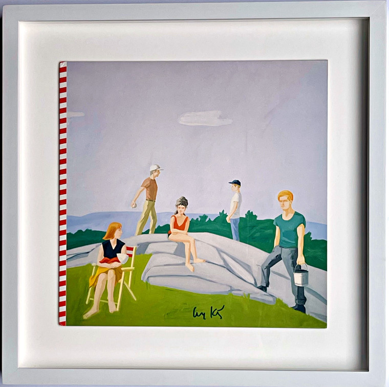 Alex Katz - No Kids – Come Into My House album cover (Hand Signed by Alex Katz), 2008, 2013