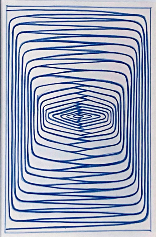 James Siena - Bracket Drawing, 2000