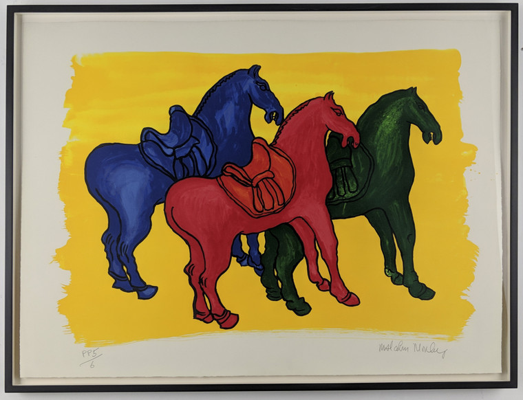 Malcolm Morley - Ancient Chinese Horses, 1998