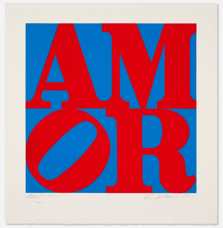 Robert Indiana - AMOR, 1994