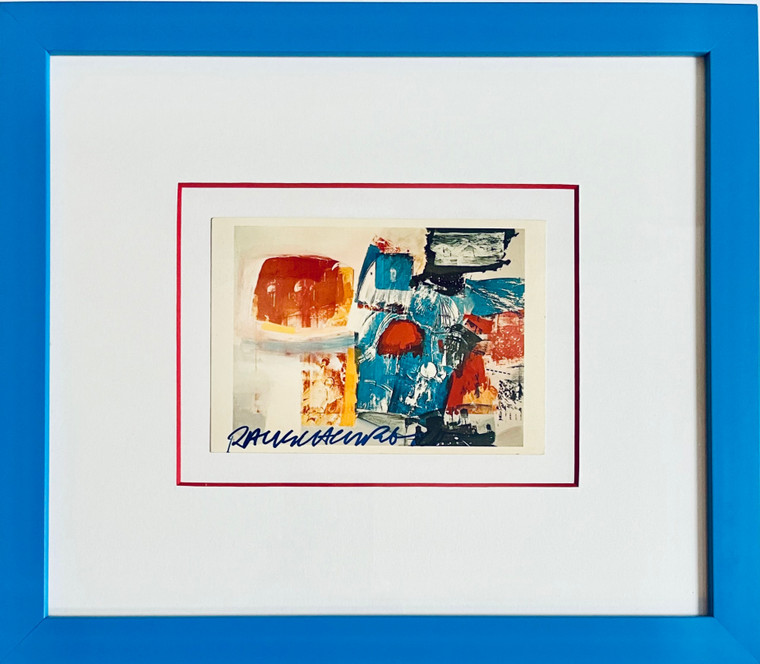 Art Card: Robert Rauschenberg, Creek, 1964, 1988