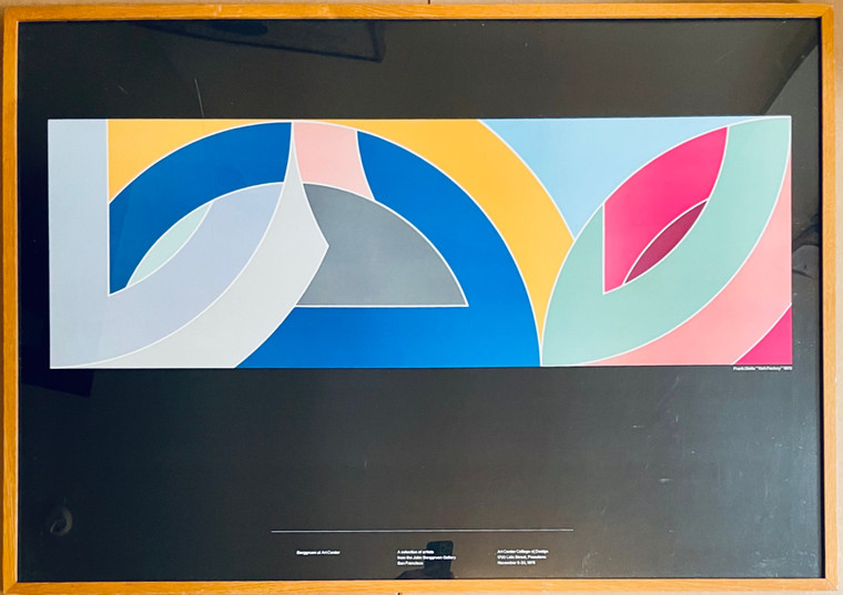 Frank Stella - Berggruen at Art Center College of Design, from the IBM Art Collection, 1978