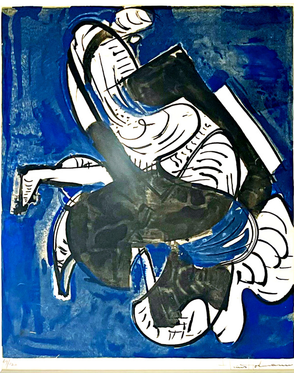 Hans Hofmann - Composition in Blue, 1952