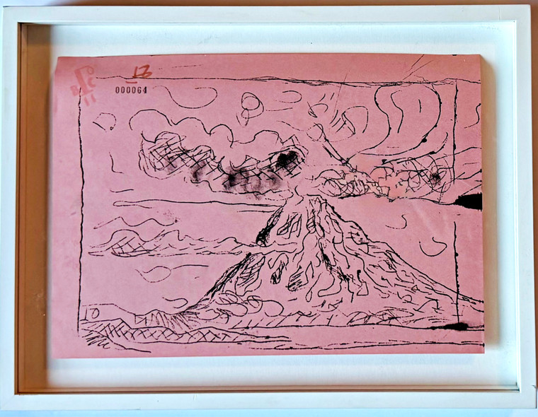 Billy Childish - Volcano, for the ICA London, 2011