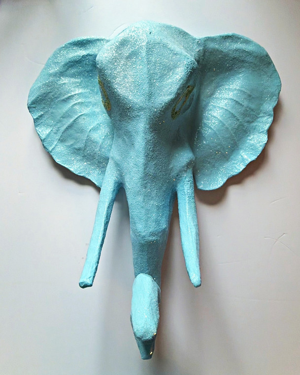 Hunt Slonem - Ganesh wall sculpture, 2015