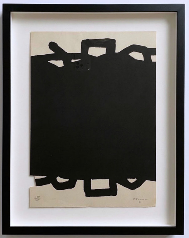 Eduardo Chillida - Untitled abstraction