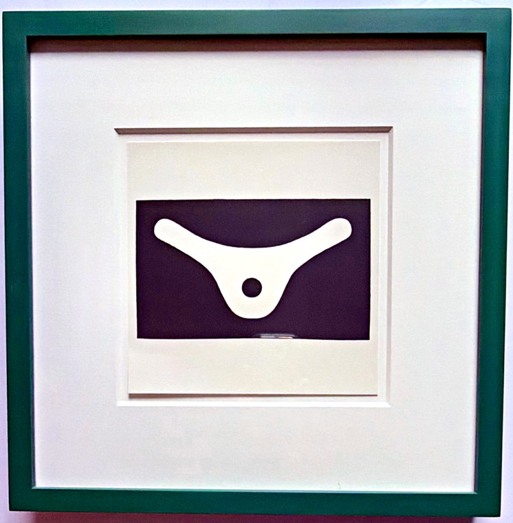 Myron Stout - Untitled (from Rubber Stamp Portfolio), 1976