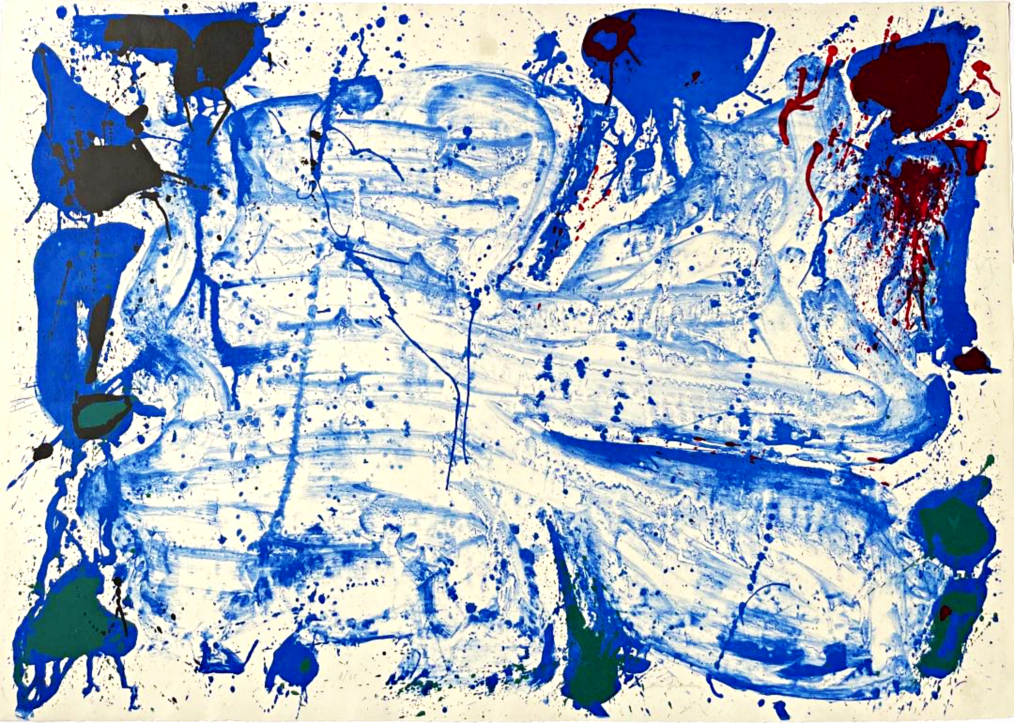 Sam Francis, The Coldest Stone (Lembark, 15), 1960 - Alpha 137 Gallery