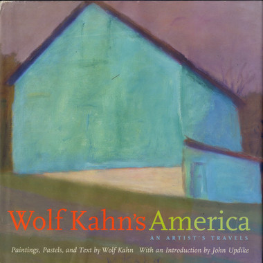 WOLF KAHN Wolf Kahn's America (Signed & Dedicated Book) 2003, Hand
