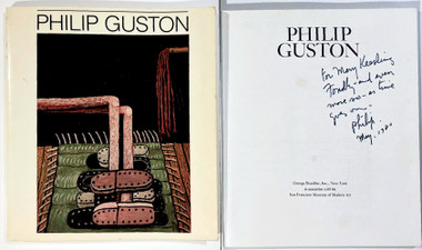 Philip Guston, Monograph: Philip Guston (Hand signed and