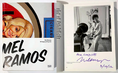 Mel Ramos, Mel Ramos 50 Years of Pop Art (Hand signed, dated and