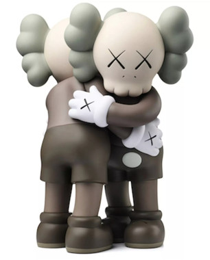 KAWS, Together Companion (Brown). new in original packaging with