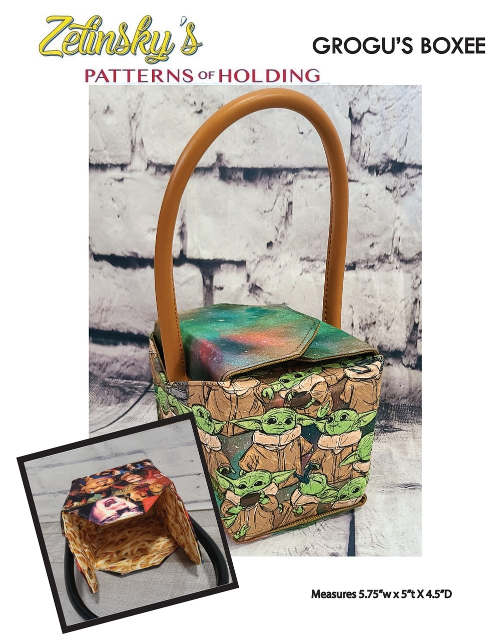 Wednesday's ITA Convertible Coffin Backpack DIGITAL PDF PATTERN