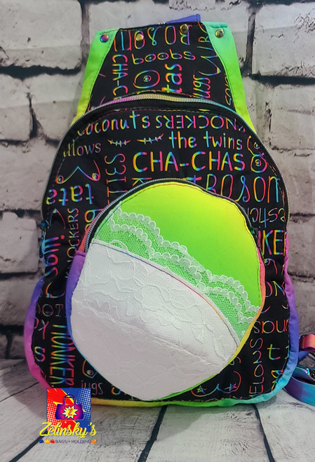 Rainbewbs Bewbie Convertible Sling Backpack