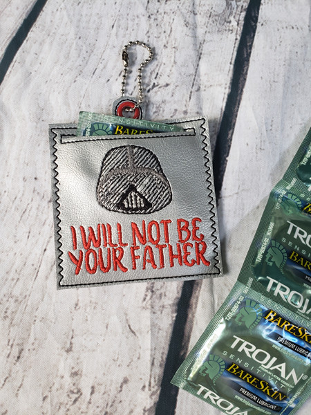 Not Your Father Condom Dangle