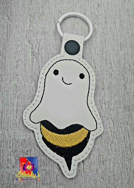 BooBee Glow in the Dark Embroidered Snap Tab