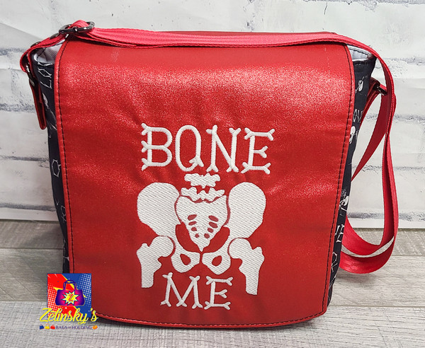 Bone Me Lord of the Sack Crossbody Bag