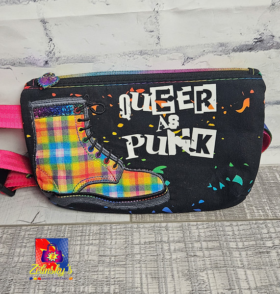 Queer as Punk Belt Bag