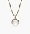 Crystal cross golden pendent Necklace