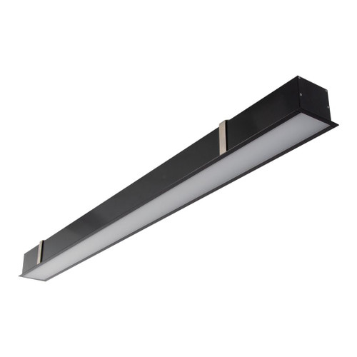 MAX-75MM Recessed Profile 17.3W 1M C/W Opal 3000K - Black
