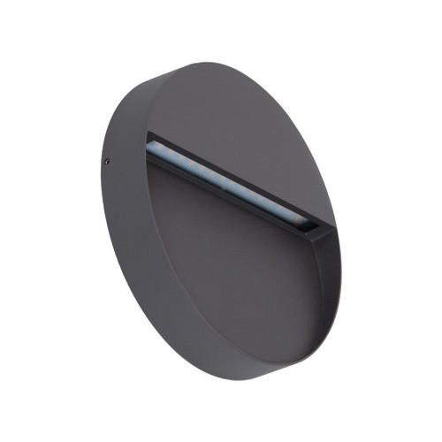 ZEKE 9W ROUND WB 12V 5000K  - Dark Grey