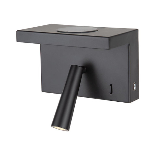 CHARGE-01 LED WIRELESS & USB CHARGE W/B 240V TRIO - Black