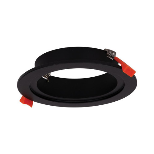 DECO-13 LED Downlight 140mm adaptor plate - Black