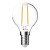 LED FILAMENT G45 CLR 4.8W FANCY ROUND DIM / E14 2700K
