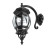 VIENNA-LARGE WALL BRACKET C-ARM DOWN B22 - Black