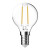 LED FILAMENT G45 CLR 4.8W FANCY ROUND DIM / E14 6500K