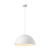 LUNA 400MM SHADE 1XE27 PENDANT - White