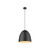 MELODY 300MM SHADE 1XE27 PENDANT - Black
