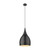 JADE 240MM SHADE 1XE27 PENDANT - Black