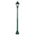 GT-426 Turin Single Head Medium Post Light -Powder Coated Finish / B22 - Green