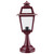 GT-273 Avignon Pillar Mount Light - Powder Coated Finish / B22 - Burgundy