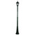GT-138 Chester Single Head Tall Post Light - Powder Coated Finish / B22 - Green