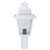 GT-289 Avignon Post Top Light - Powder Coated Finish / B22 - White