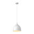 JADE 220MM SHADE 1XE27 PENDANT - White