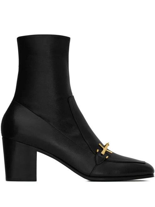 Saint Laurent Beau Boots in Smooth Leather Saint Laurent Beau Boots in Smooth Leather