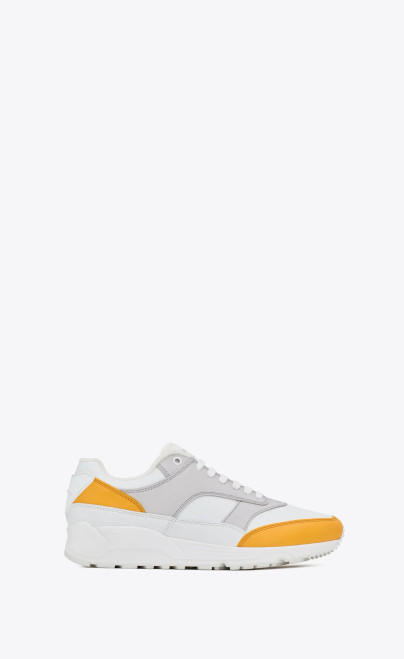 Saint Laurent Bump Sneakers in Smooth Leather