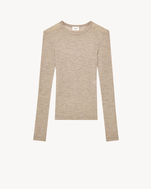 SS26 Saint Laurent Top in Wool