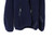 Balenciaga Navy Sherpa Half-Zip Jacket