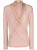 Saint Laurent Velvet Wrap Top in Jersey Pink
