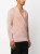 Saint Laurent Velvet Wrap Top in Jersey Pink