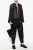 Saint Laurent Silk Blouse in Stripped Georgette