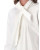 Saint Laurent Lavalliere-neck Pleated blouse in cotton poplin