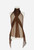 SS24 Saint Laurent Top Grand Lavalliere-neck Top Brown