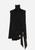 FW23 Saint Laurent Robe Chemise Jersey in Noir