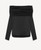 SS24 Saint Laurent off-the-shoulder blouse in silk satin