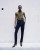 SS24 Saint Laurent Backless Halter Top in Silk Muslin